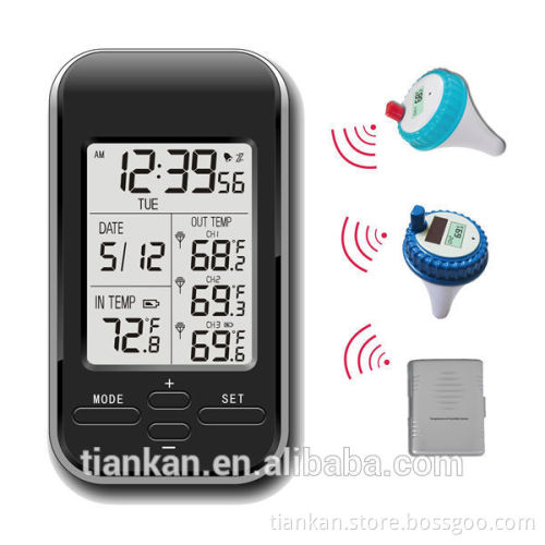 WT0296 3 Channels Show Swimming Pool Water Thermometer